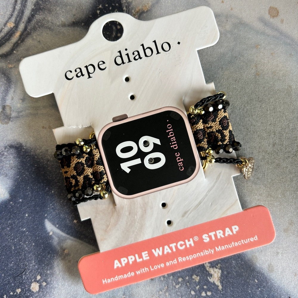 NWT cape diablo Safari Chic Apple Watch Strap